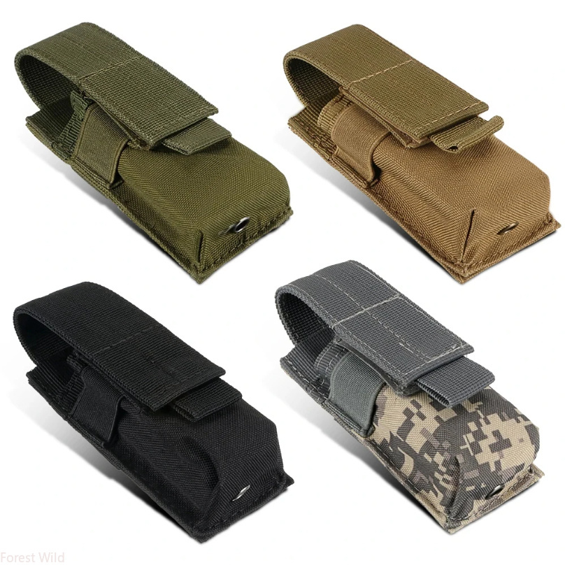 Outdoor Hunting Gear Storage - Portacaricatore Tattico Singolo per Pistola, Borsa