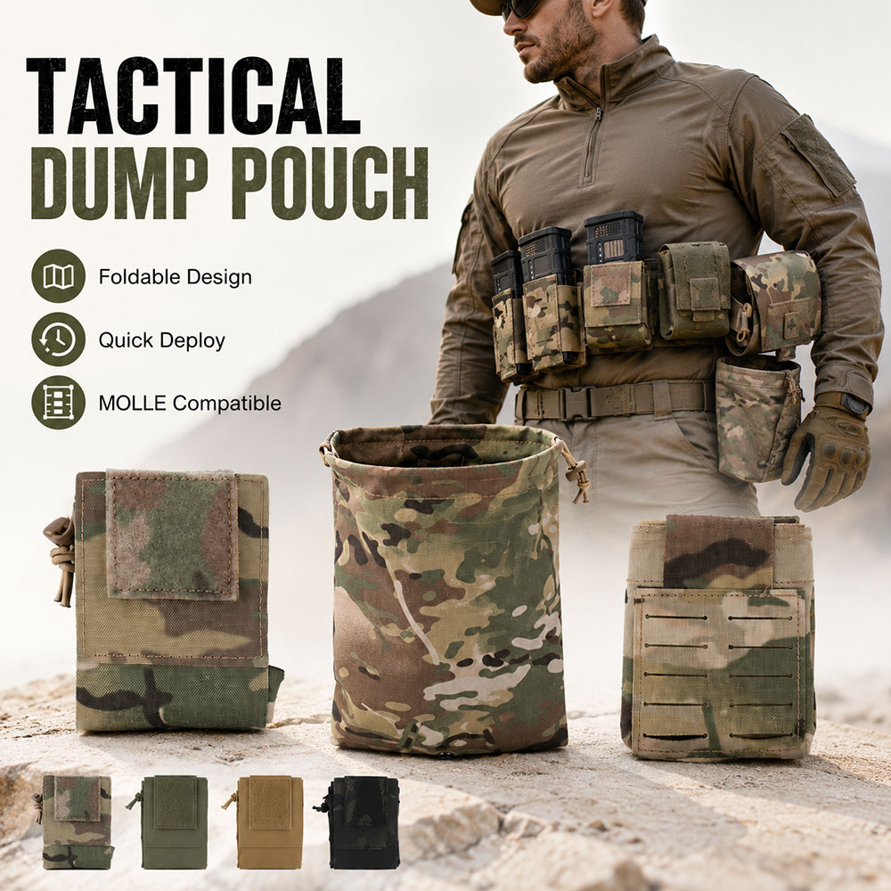 Borsa Tattica MOLLE Pieghevole - Outdoor Hunting Gear Storage recensione e prezzo