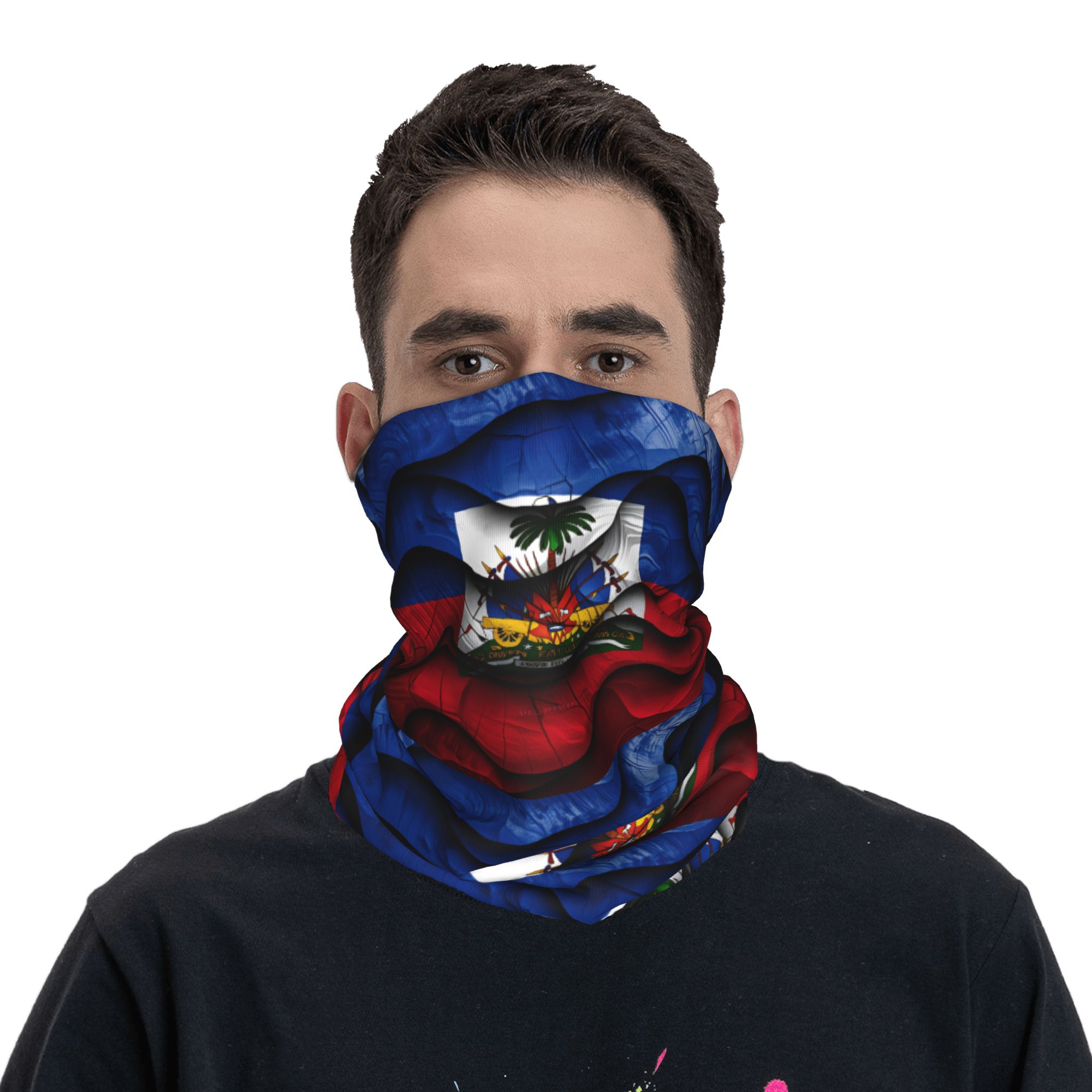 Passamontagna con bandiera di  - Outdoor Hunting Prints recensione e prezzo