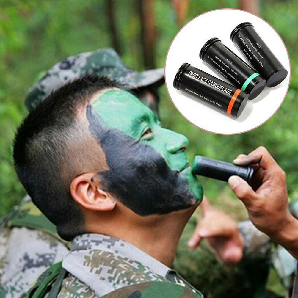 3 pezzi di pittura per il viso - Camo Face Paint recensione e prezzo