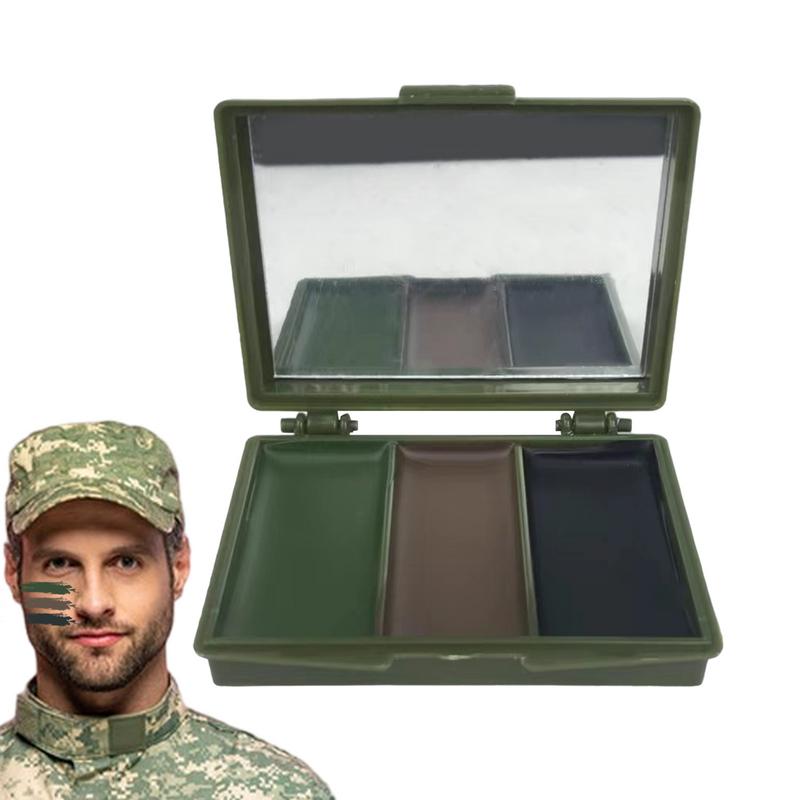 3 colori fan dell'esercito CS  - Camo Face Paint recensione e prezzo